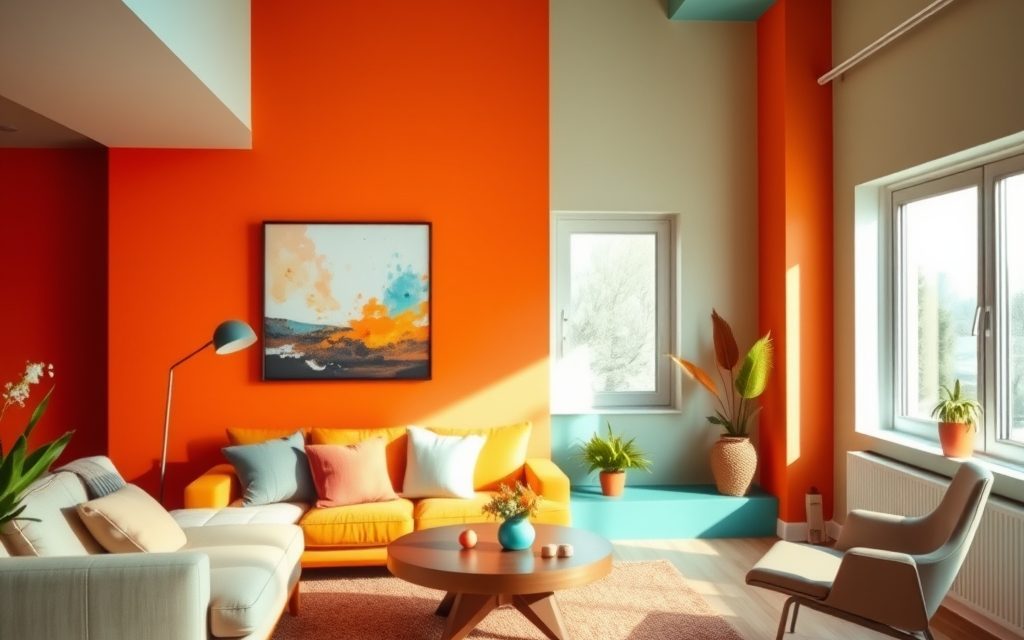 Ciepłe i zimne kolory w aranżacji wnętrz: jak łączyć barwy dla harmonii i funkcji przestrzeni