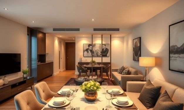 Salon z jadalnią – jak zorganizować funkcjonalną i spójną przestrzeń łączoną z pomysłem na podział stref