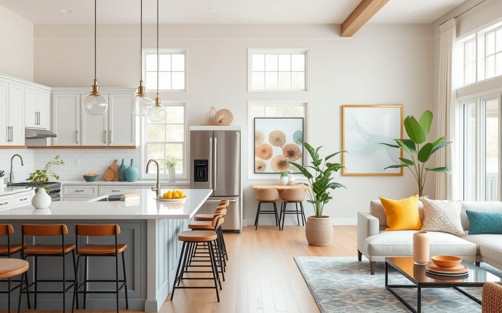 Zasada 60/30/10 w kuchni i salonie: jak zharmonizować kolory i uniknąć aranżacyjnych błędów