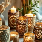 Świeczniki w stylu boho DIY: jak stworzyć trwałe i bezpieczne dekoracje z naturalnych materiałów