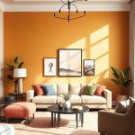 Modne kolory ścian do salonu: jak wybrać odcień, który odmieni wnętrze i zachowa harmonię
