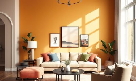 Modne kolory ścian do salonu: jak wybrać odcień, który odmieni wnętrze i zachowa harmonię