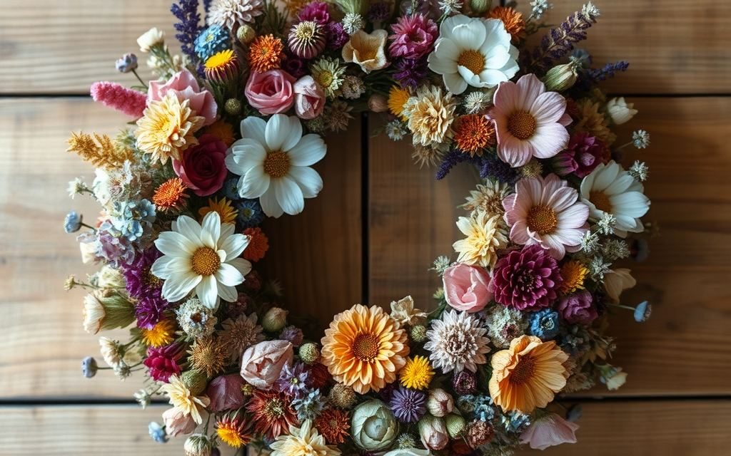 Wianek z suszonych kwiatów DIY: jak wybrać materiały i uniknąć typowych błędów przy tworzeniu dekoracji
