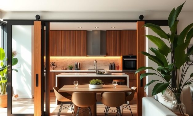 Drzwi przesuwne do oddzielenia kuchni od salonu: praktyczne rozwiązania dla większej funkcjonalności i komfortu przestrzeni