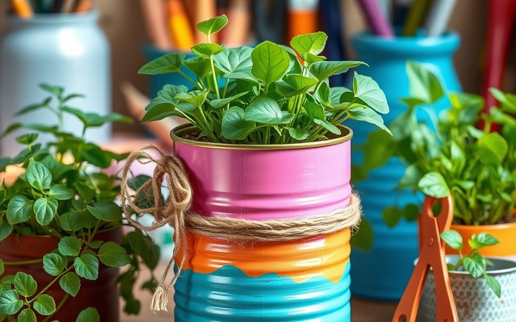 Osłonka na doniczkę z puszki DIY: jak przygotować i ozdobić trwały i bezpieczny pojemnik na rośliny