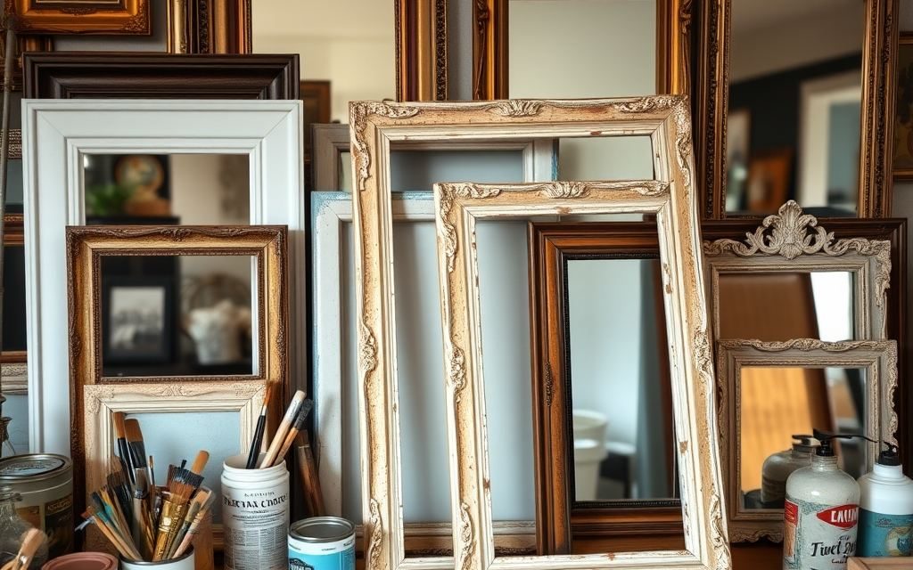 Odnowa ramek i luster DIY: krok po kroku przez przygotowanie, malowanie i wykończenie z efektami vintage i personalizacją