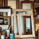 Odnowa ramek i luster DIY: krok po kroku przez przygotowanie, malowanie i wykończenie z efektami vintage i personalizacją