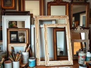 Odnowa ramek i luster DIY: krok po kroku przez przygotowanie, malowanie i wykończenie z efektami vintage i personalizacją
