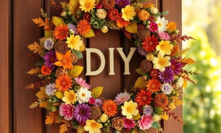 Wianek na drzwi DIY: praktyczny przewodnik po materiałach, technikach i stylach sezonowych