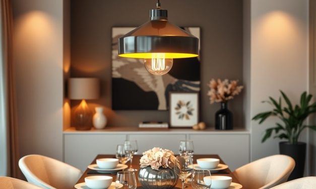Oświetlenie nad stołem w salonie z jadalnią: jak dobrać lampę i uniknąć najczęstszych błędów