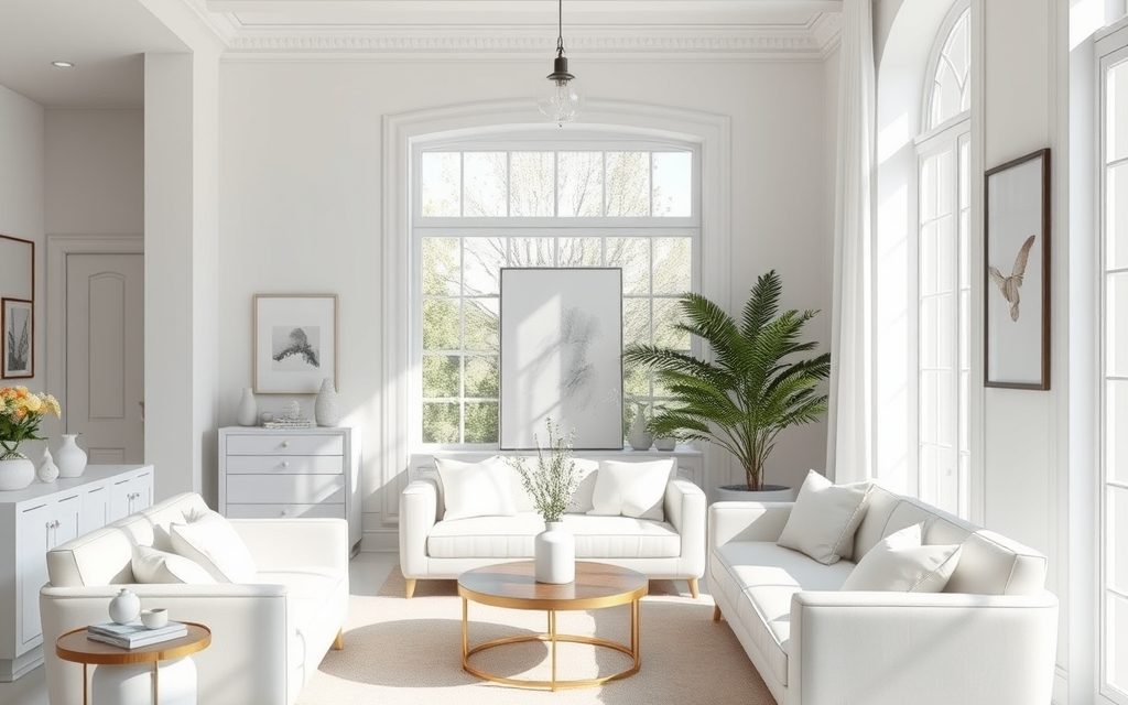Zimna biel na ścianach: kiedy wybrać chłodne odcienie dla świeżego i eleganckiego wnętrza
