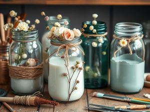 Upcycling słoików na dekoracje: jak przygotować i ozdobić, by cieszyły latami i pasowały do wnętrza