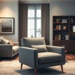 Fotel jako praktyczny element podziału stref w salonie – jak go ustawić, by służył latami