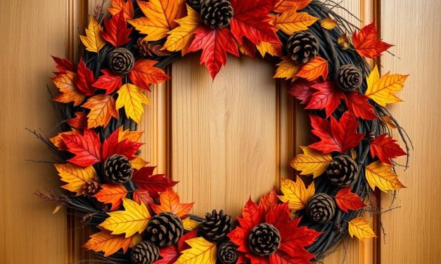 Wianek na drzwi jesienny DIY: jak stworzyć trwałą dekorację z naturalnych materiałów i zabezpieczyć ją na sezon