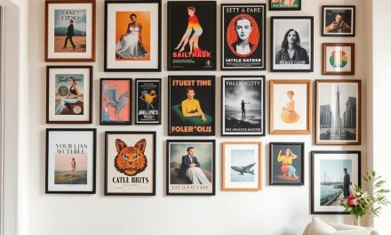 Jak tanio stworzyć galerię plakatów: planowanie, kompozycja i oszczędne oprawy dla efektu bez poprawek