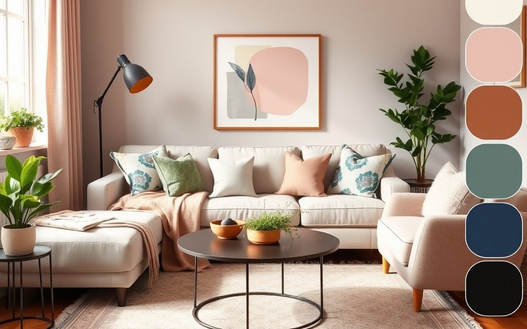Spójna kolorystyka mieszkania: jak dobrać paletę i elementy, by stworzyć harmonijną przestrzeń na lata