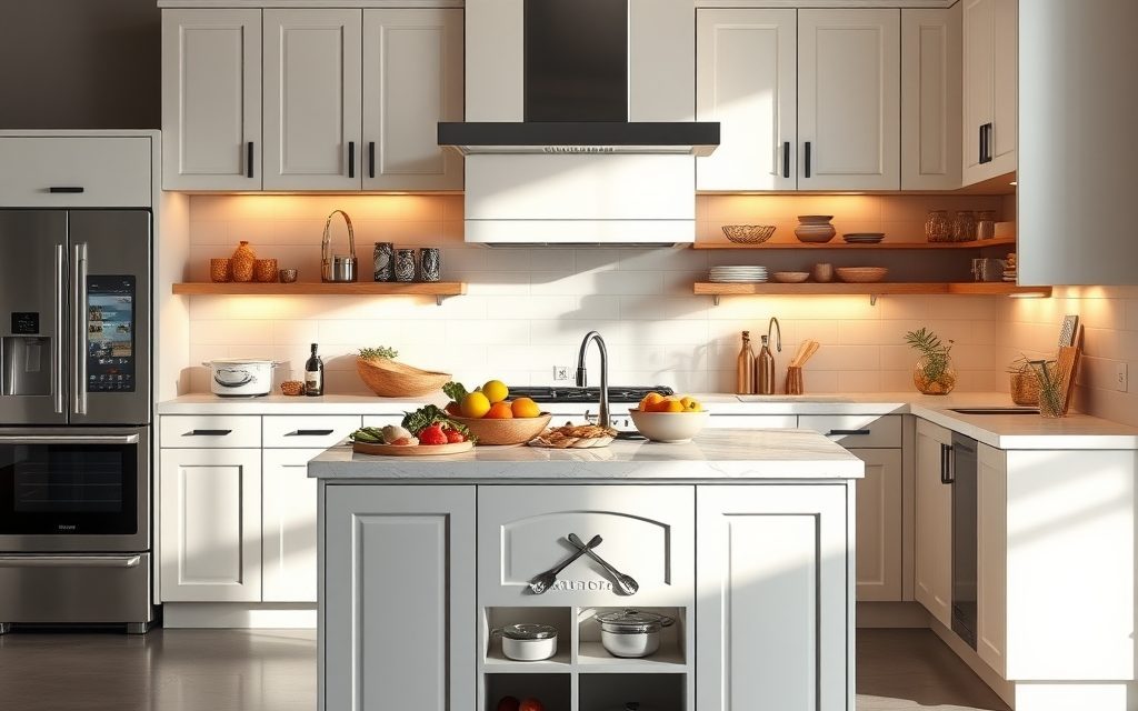 Półwysep kuchenny jako praktyczny podział stref – jak zaprojektować funkcjonalną i ergonomiczną przestrzeń?