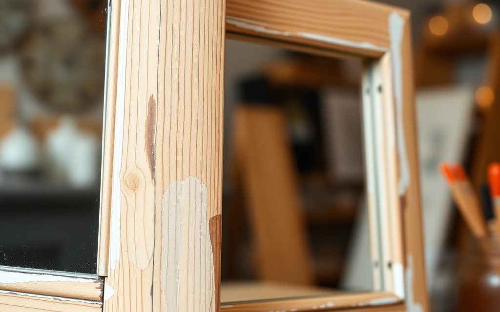 Odnowa ramy lustra DIY: krok po kroku od przygotowania do efektownych przecierek i zabezpieczenia