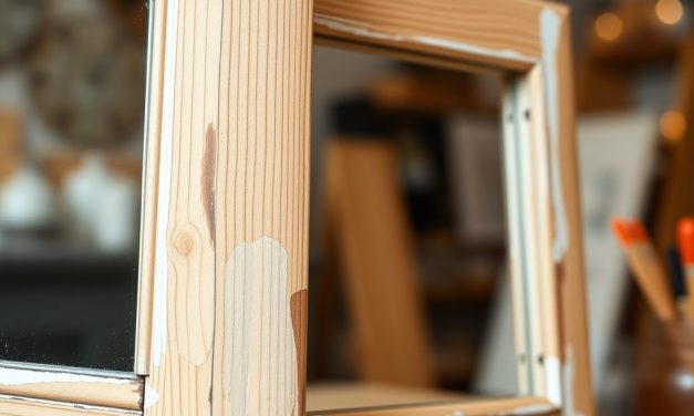 Odnowa ramy lustra DIY: krok po kroku od przygotowania do efektownych przecierek i zabezpieczenia