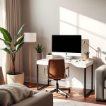 Jak funkcjonalnie i estetycznie wydzielić kącik do pracy w salonie, unikając typowych błędów aranżacyjnych