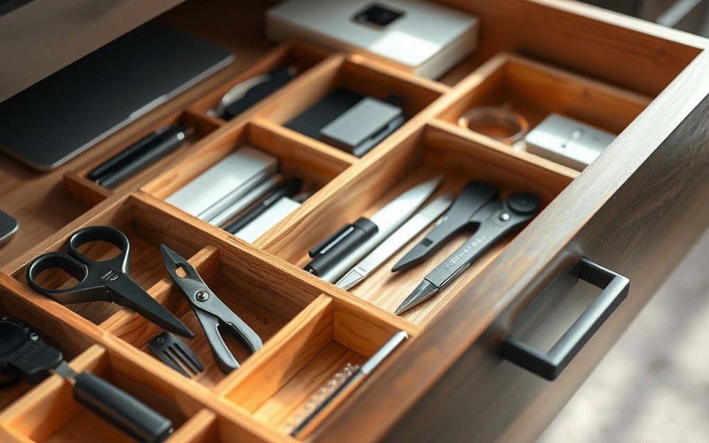 Organizer do szuflady DIY: jak wybrać metodę i materiały, by zyskać porządek i oszczędność miejsca