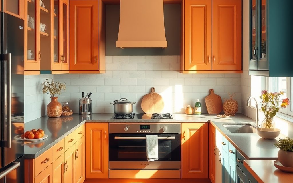 Paleta kolorów do kuchni: jak dobrać barwy, by stworzyć funkcjonalną i trwałą aranżację