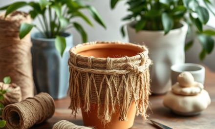 Osłonka na doniczkę w stylu boho DIY: jak zrobić naturalną dekorację krok po kroku