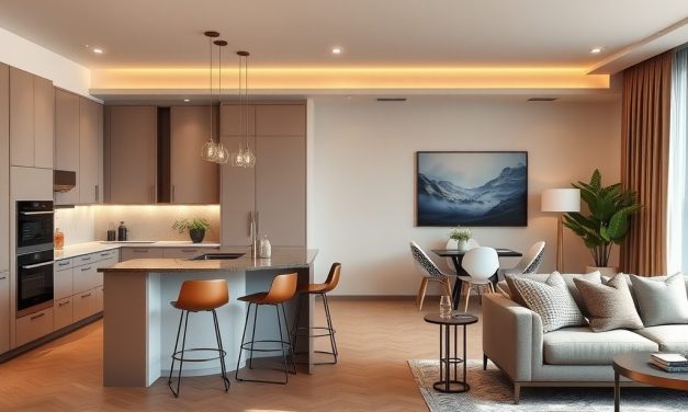 Aneks kuchenny w salonie: jak zaaranżować strefy dla funkcjonalności i stylu przestrzeni otwartej